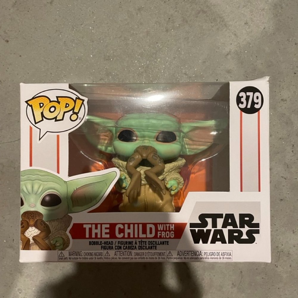 Baby Yoda Frog funko POP
